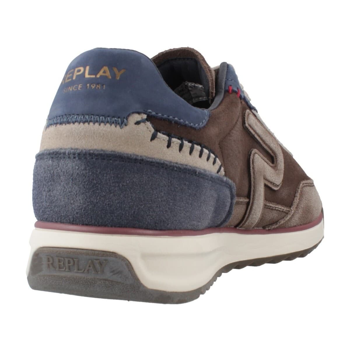 Men's Sneakers Replay Brown