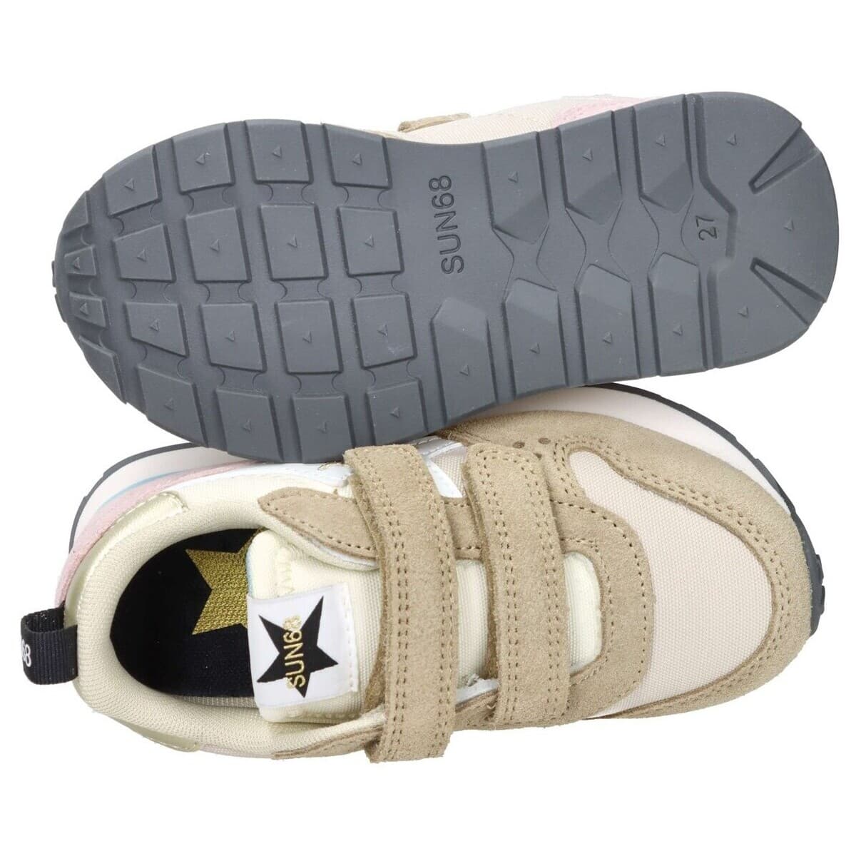 Girls' Sneakers Sun68 Beige