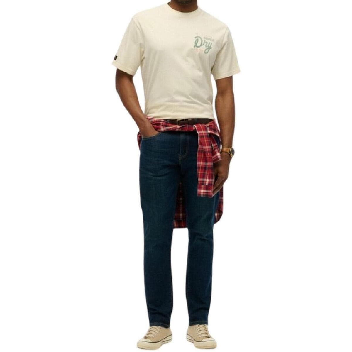 Men's T-Shirts Superdry Yellow