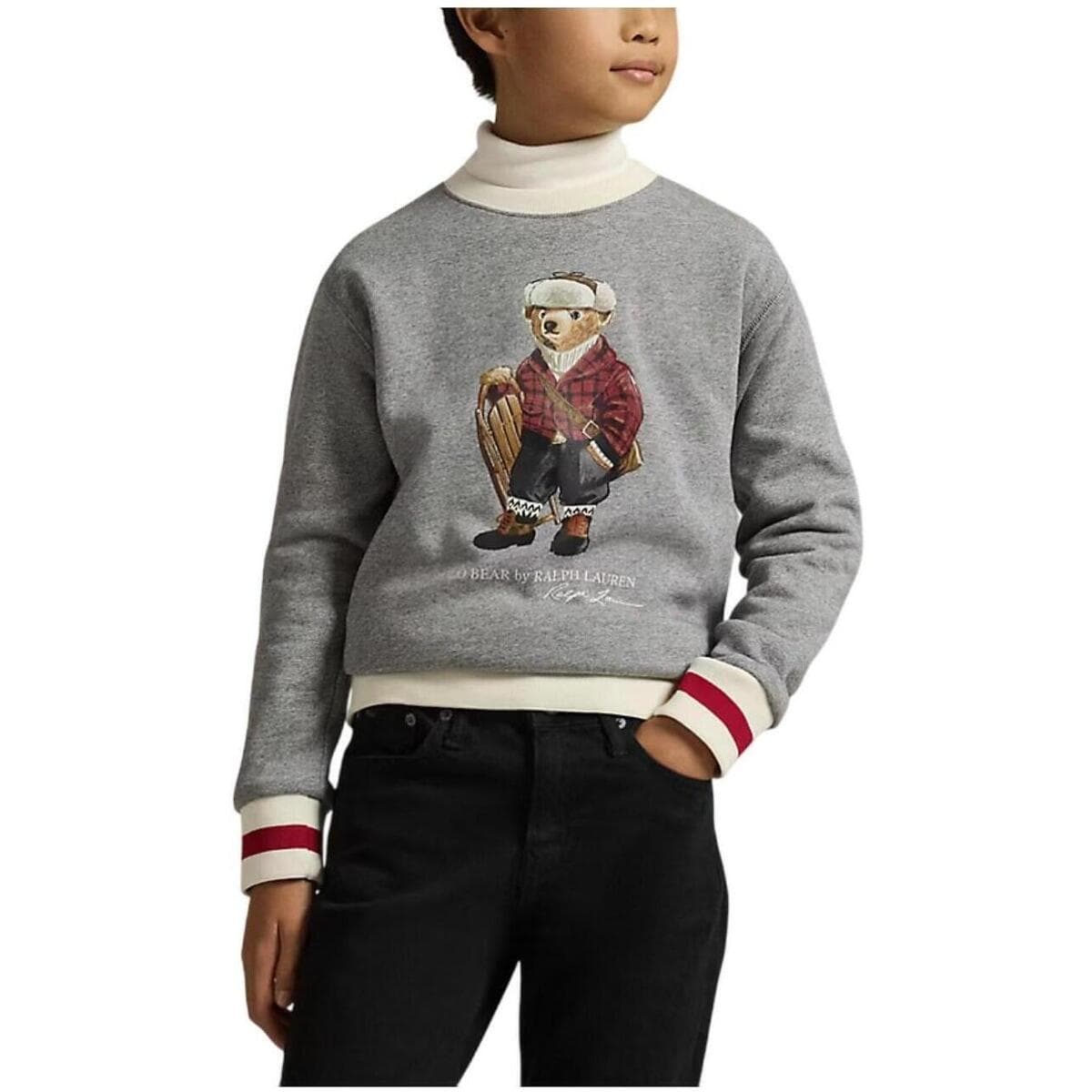 Boys' T-Shirts Polo Ralph Lauren Gray