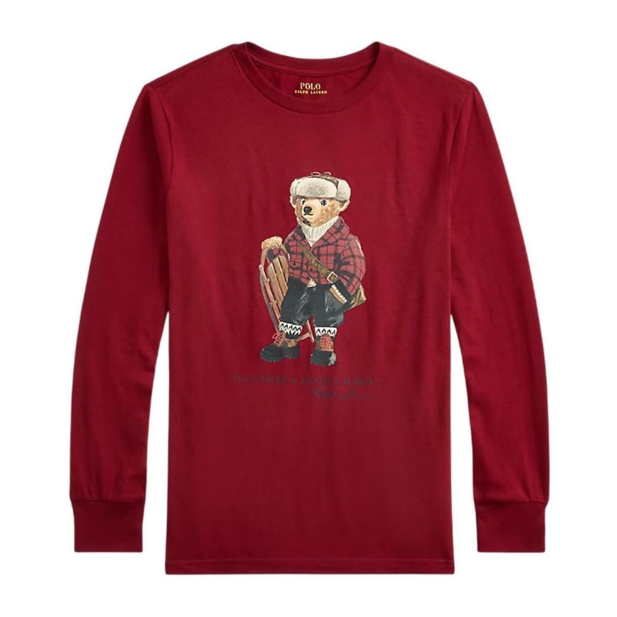 Boys' T-Shirts Polo Ralph Lauren Red