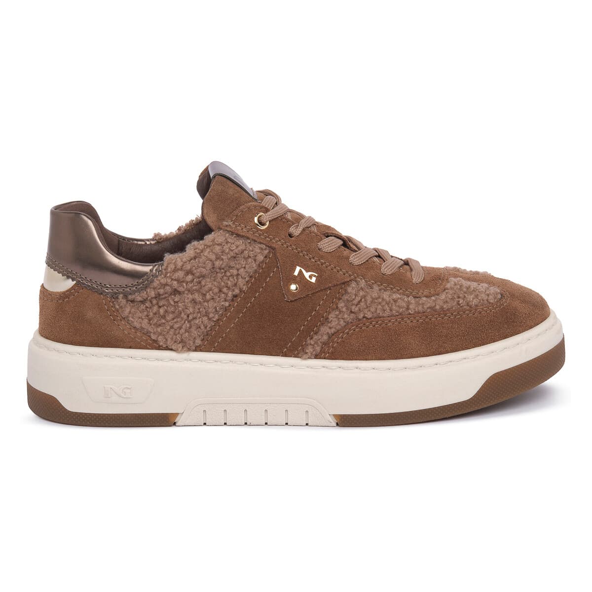Women's Sneakers NeroGiardini Brown