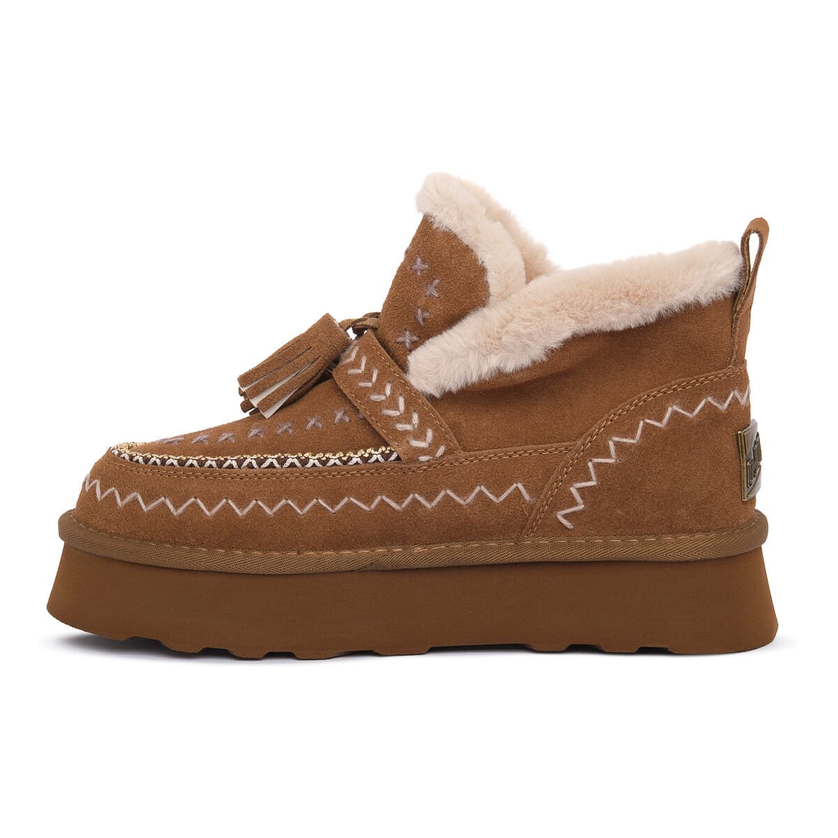 Women's Ankle Boots O-joo Brown