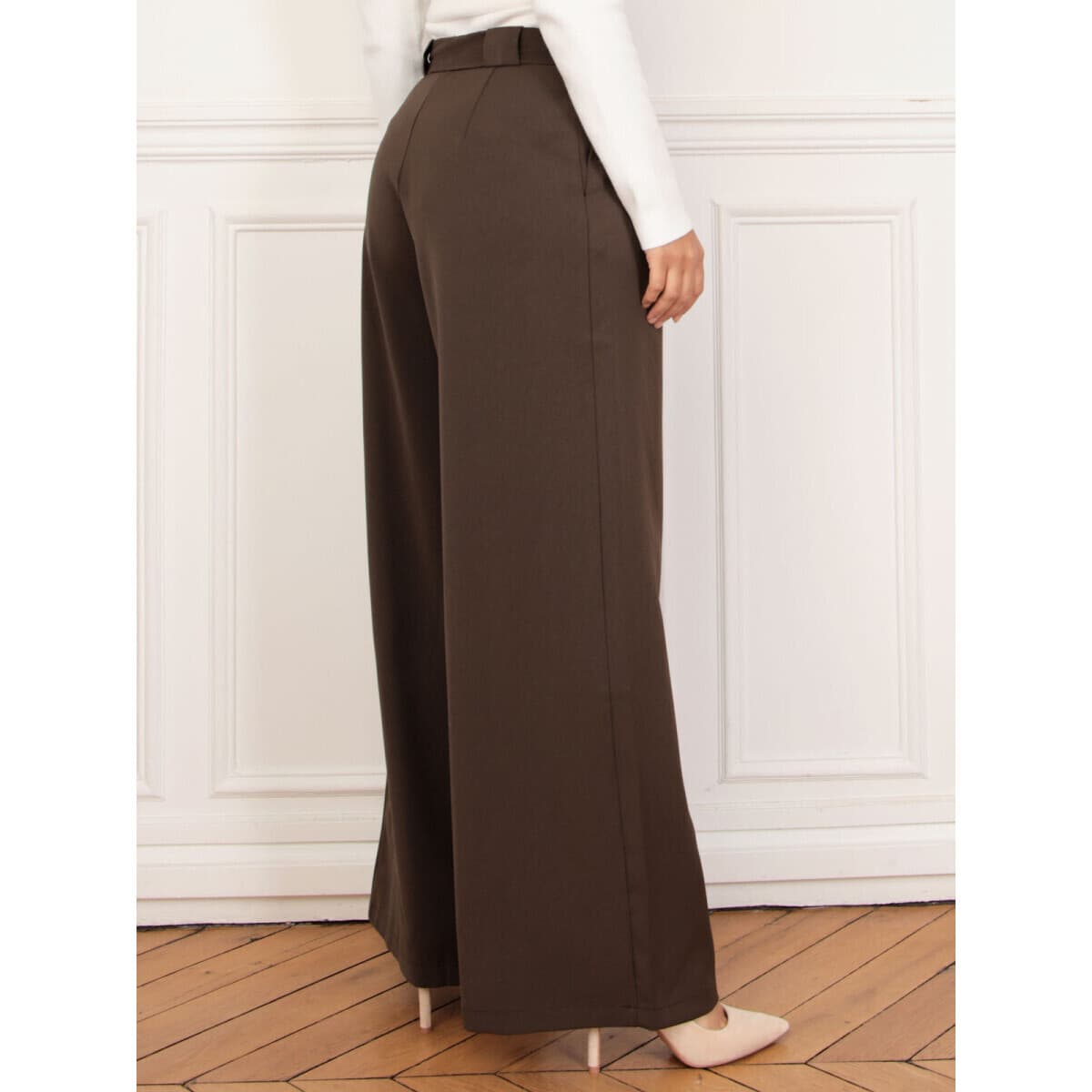 Women's Pants La Modeuse Brown