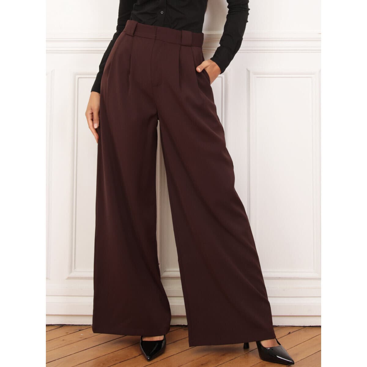 Women's Pants La Modeuse Bordeaux