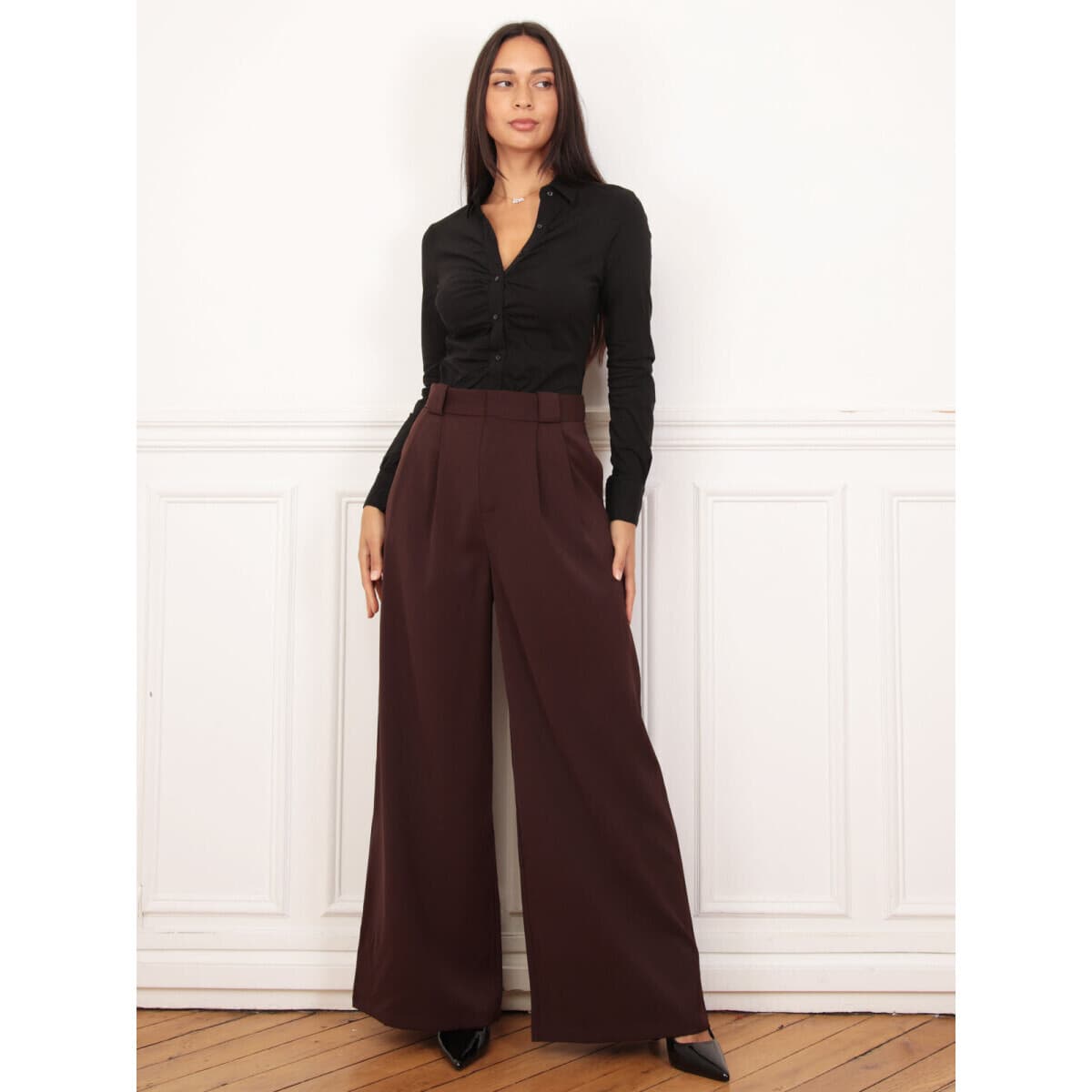Women's Pants La Modeuse Bordeaux