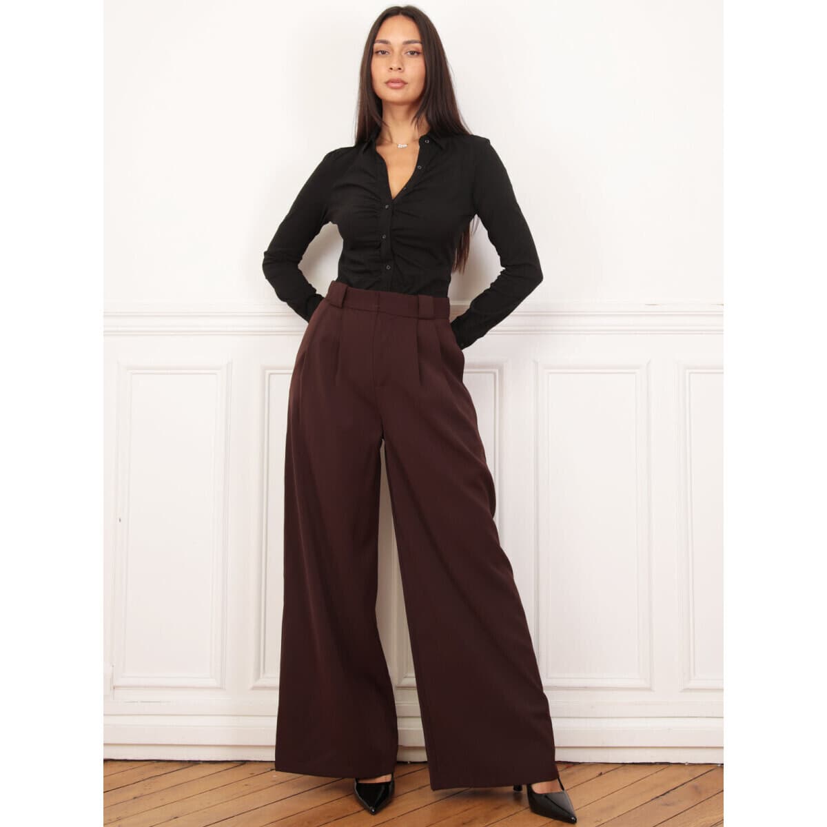 Women's Pants La Modeuse Bordeaux