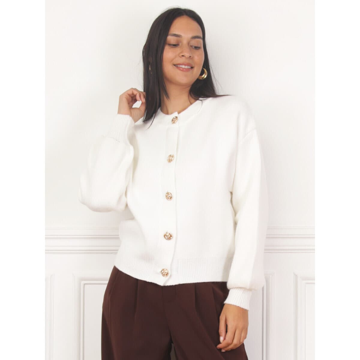 Women's Jackets La Modeuse White