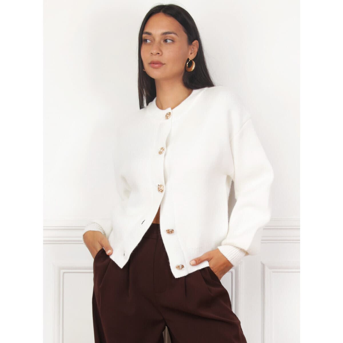 Women's Jackets La Modeuse White