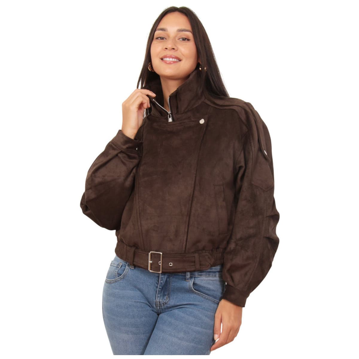 Women's Jackets La Modeuse Brown