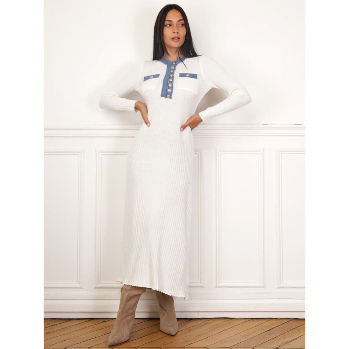 Women's Dresses La Modeuse White