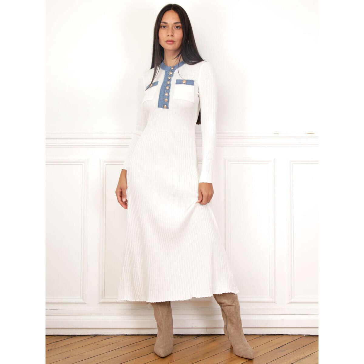 Women's Dresses La Modeuse White