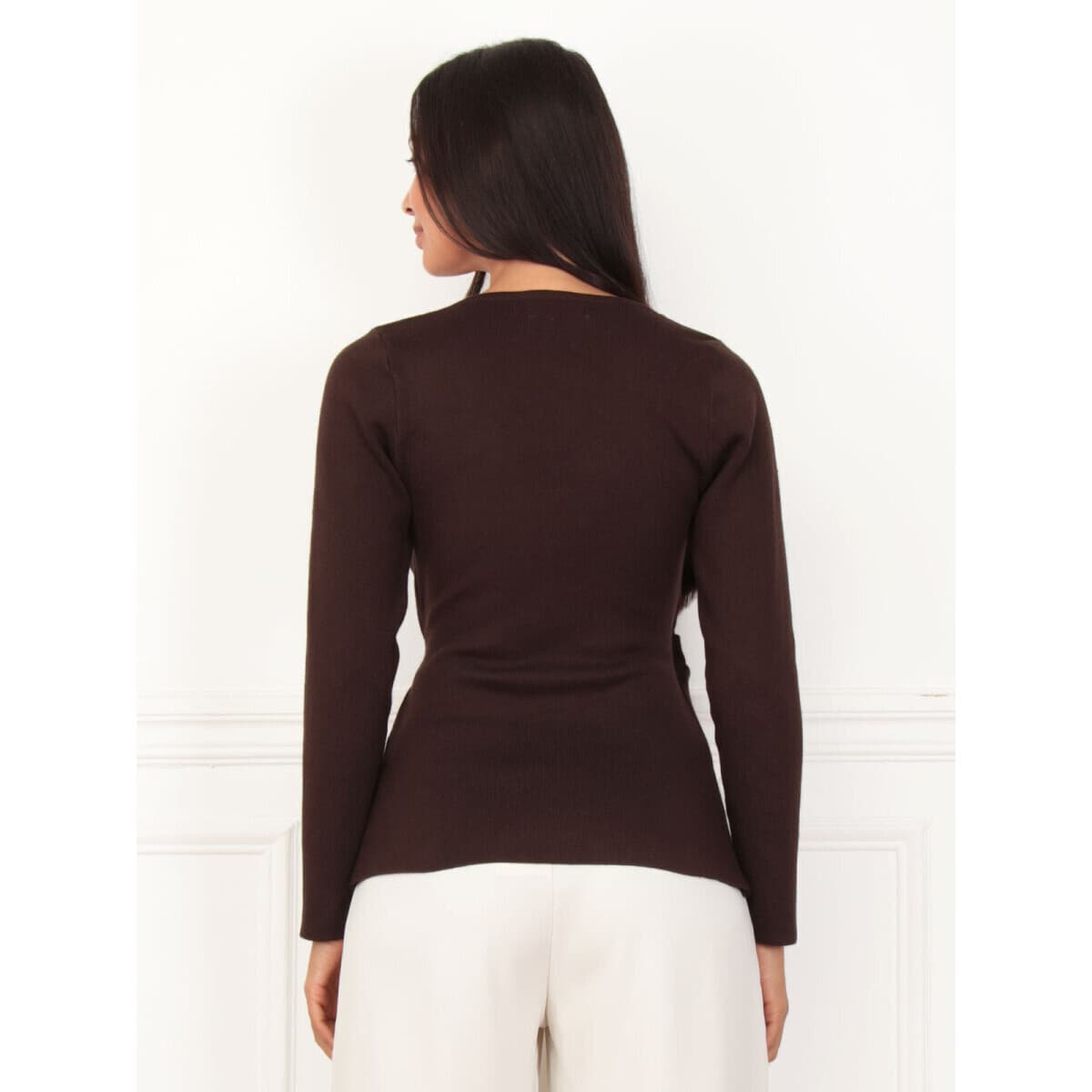 Women's T-Shirts La Modeuse Brown