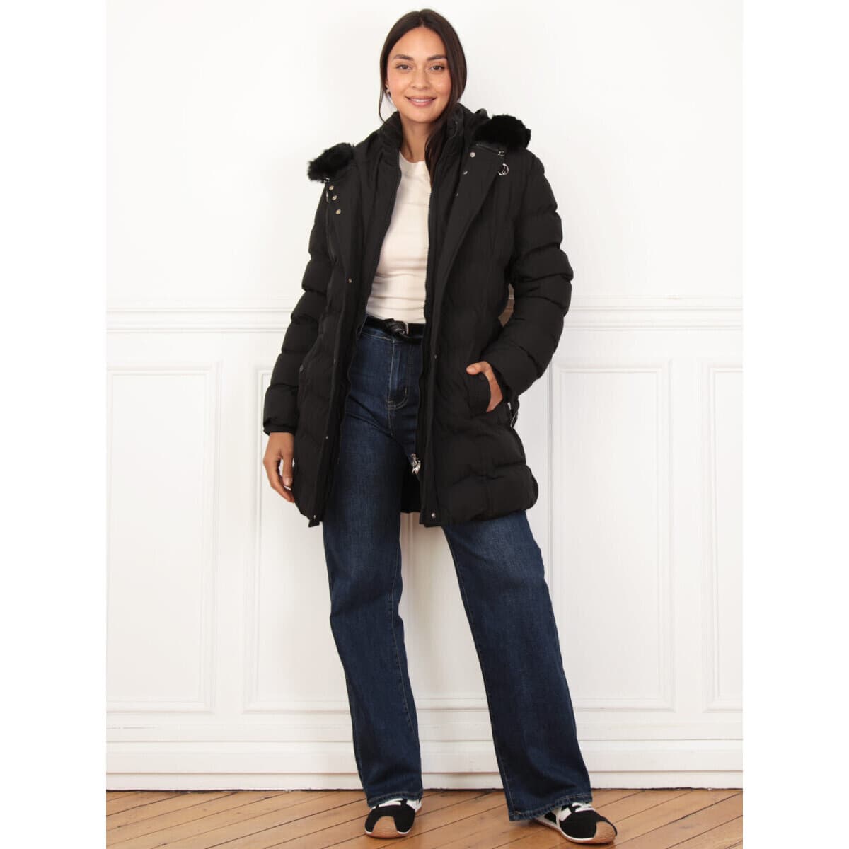 Women's Coats La Modeuse Black