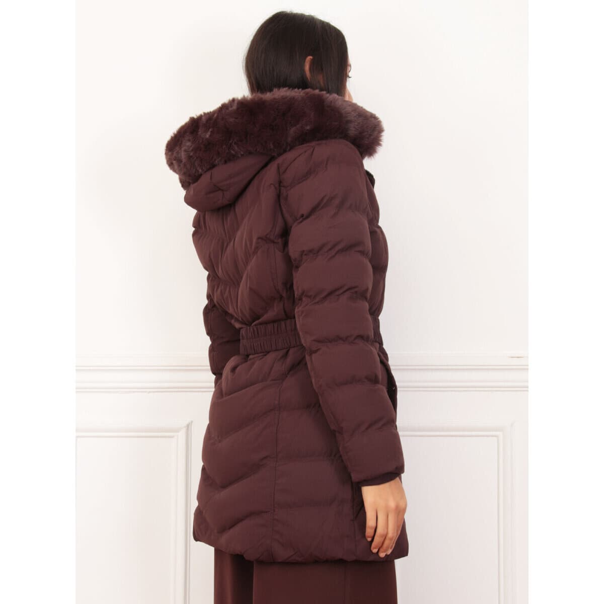Women's Coats La Modeuse Bordeaux