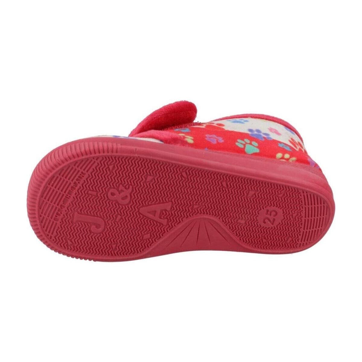Boys' House Slippers Calzados Galdon Red