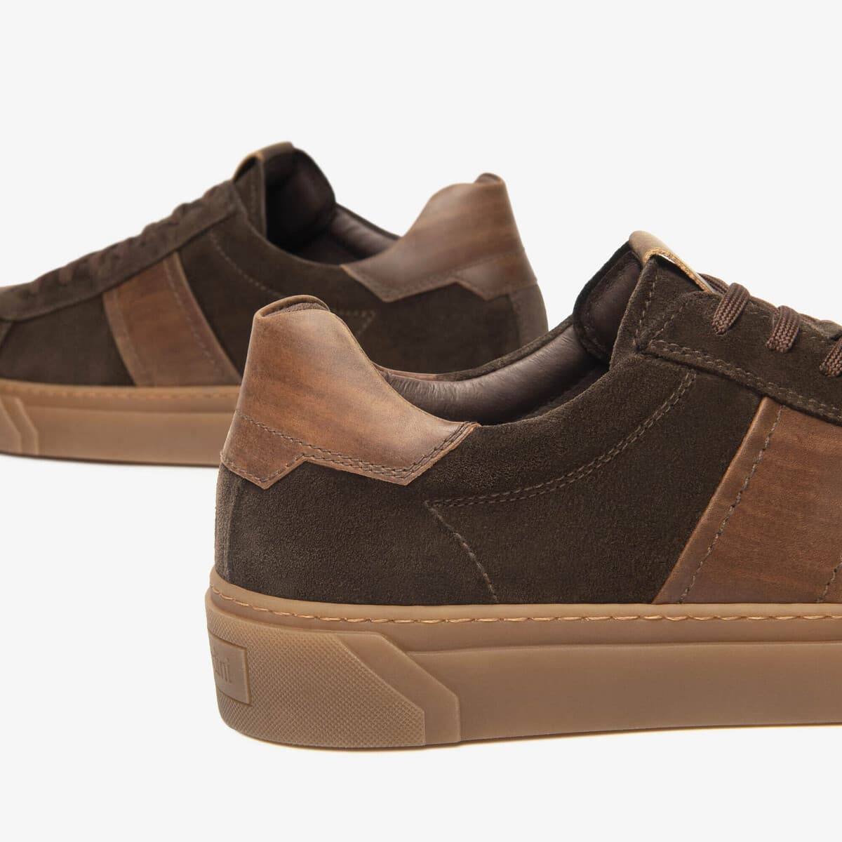 Men's Sneakers NeroGiardini Brown