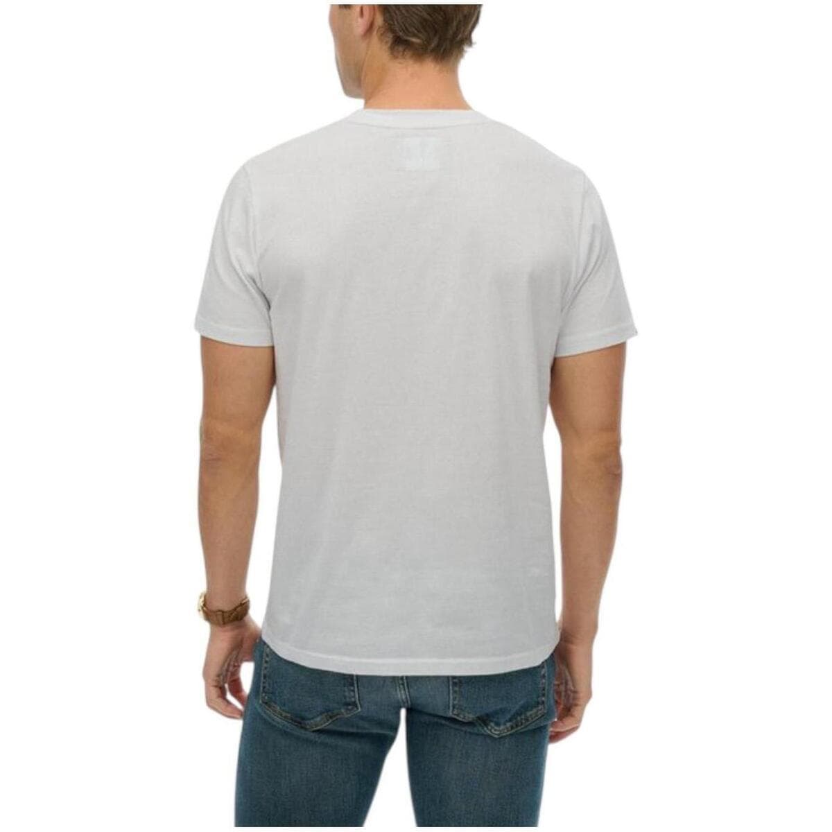Men's T-Shirts Superdry White
