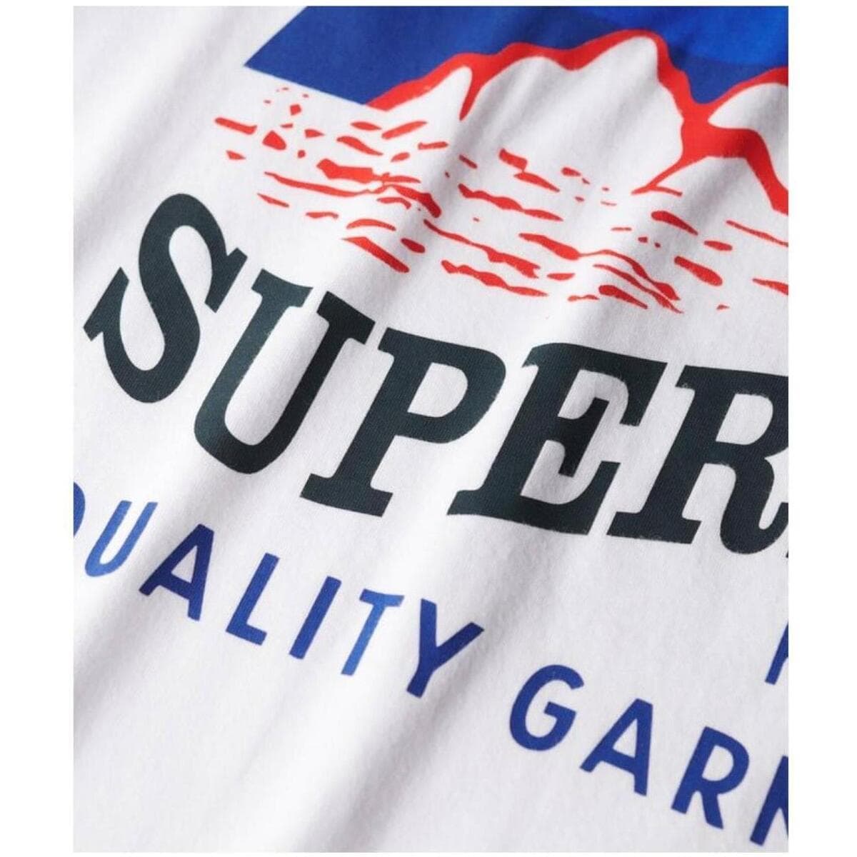 Men's T-Shirts Superdry White