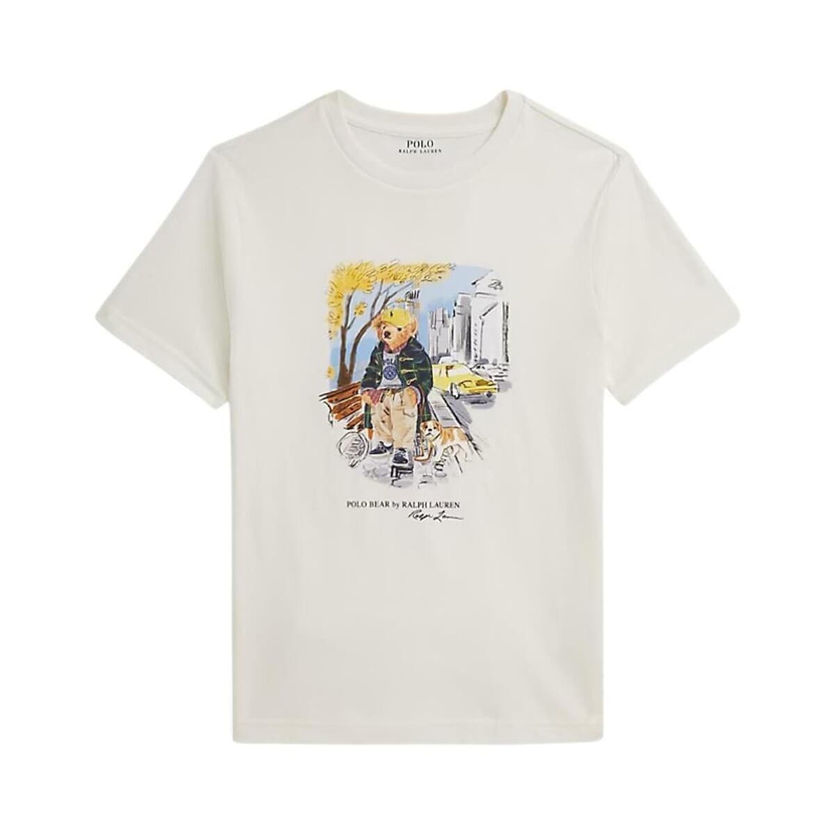 Boys' T-Shirts Polo Ralph Lauren White