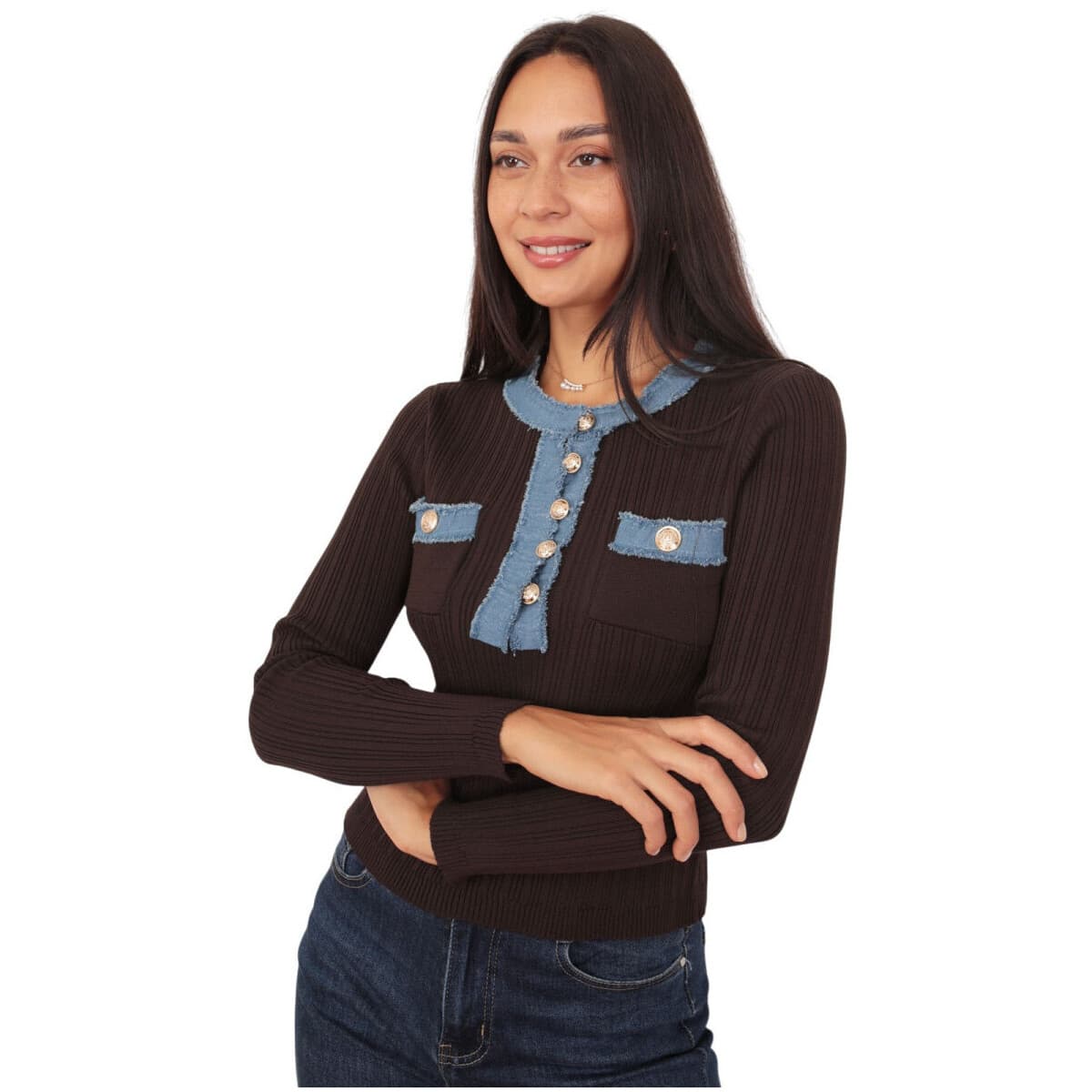 Πουλόβερ La Modeuse 76326_P180746