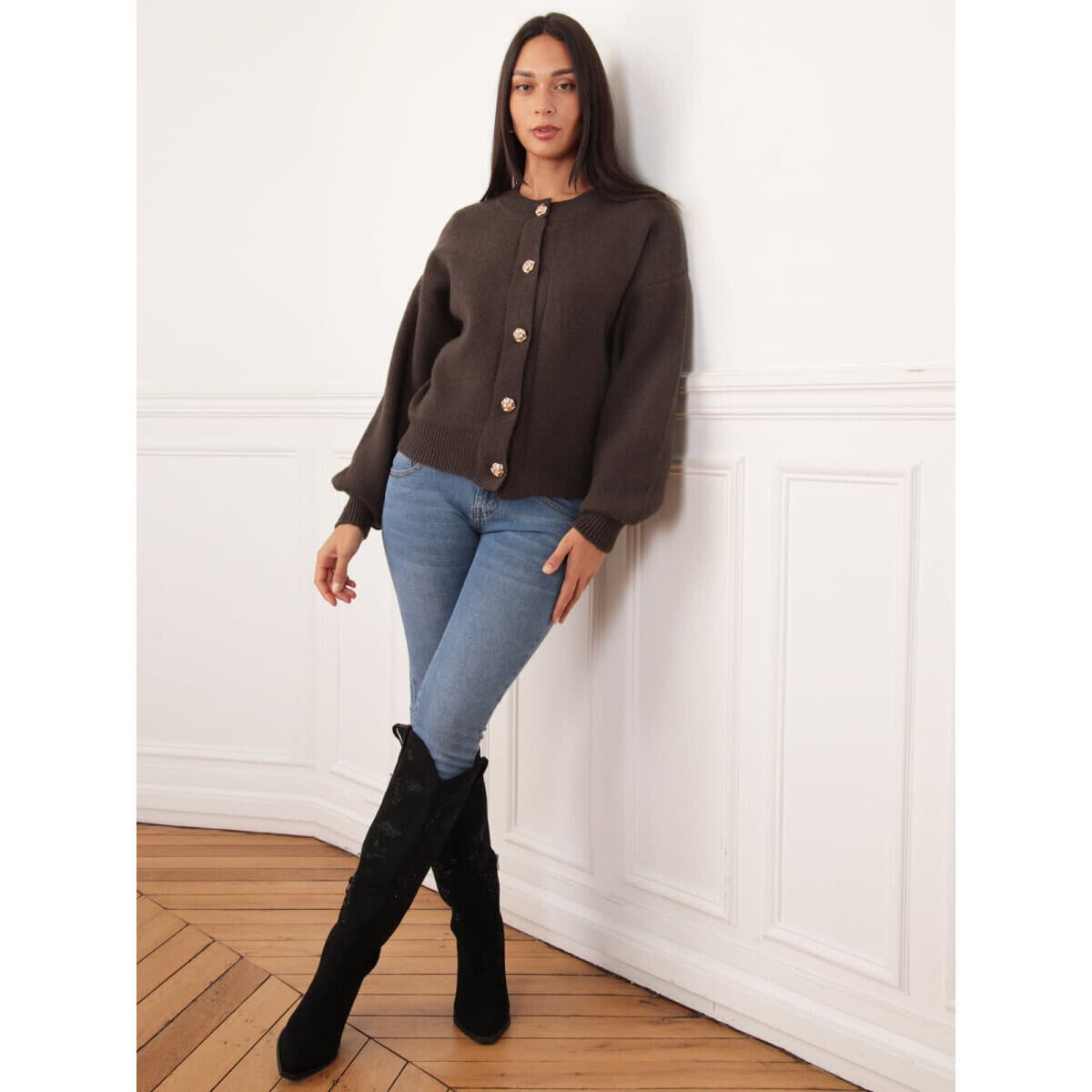 Women's Jackets La Modeuse Brown