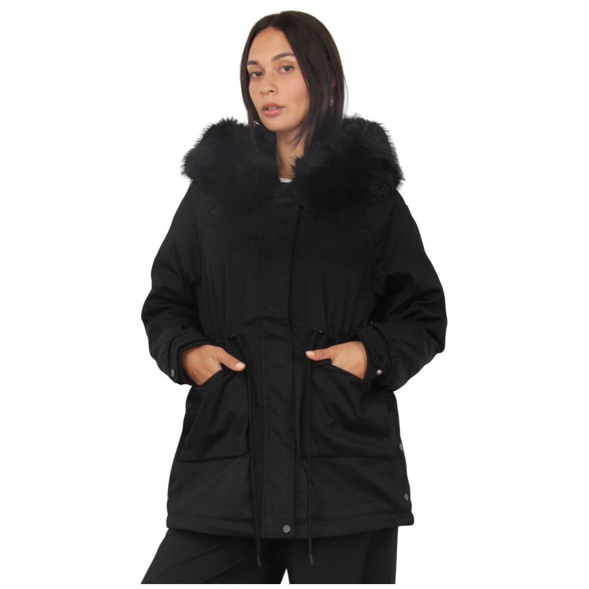 Women's Parkas La Modeuse Black