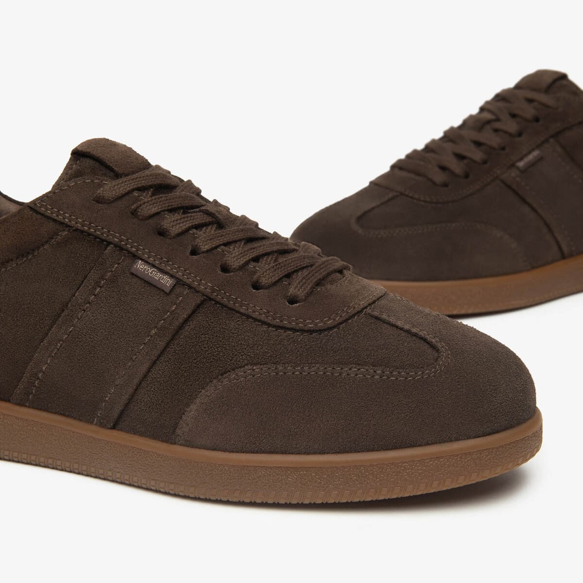 Men's Sneakers NeroGiardini Brown