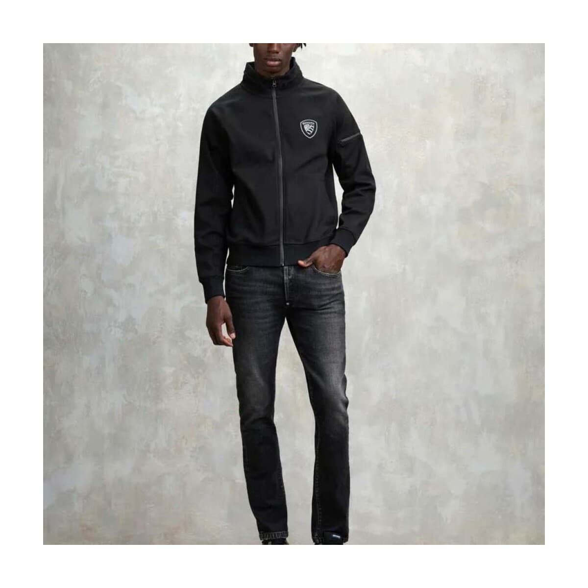 Men's Cardigans Blauer Black