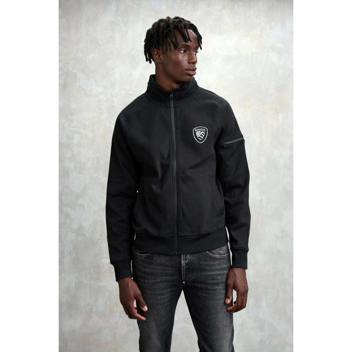 Men's Cardigans Blauer Black