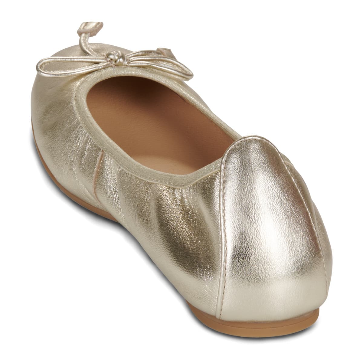 Women's Ballet Flats Unisa Gold