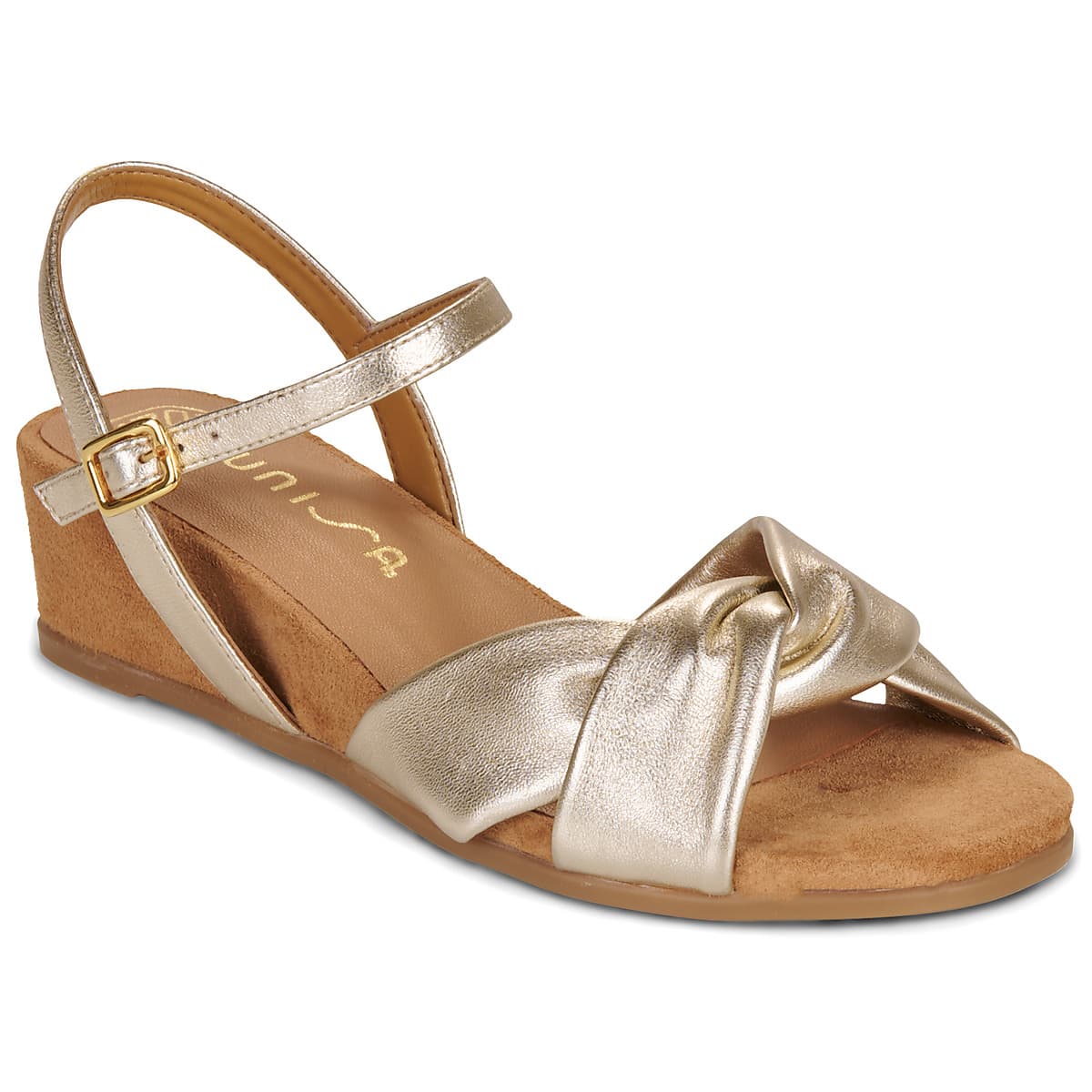 Women's Platforms Unisa Gold