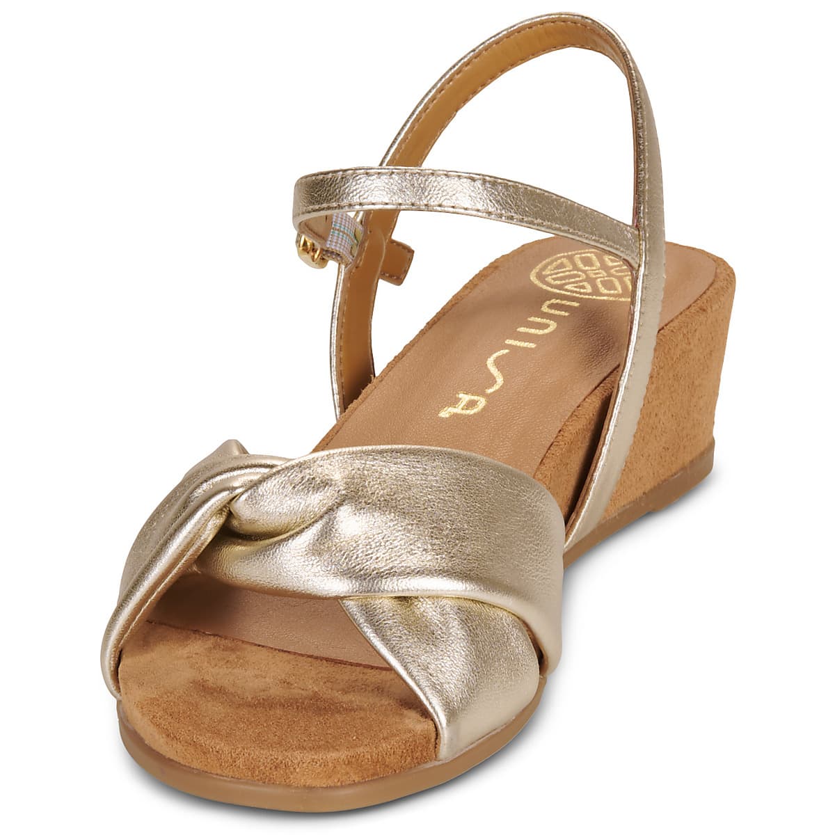 Women's Platforms Unisa Gold