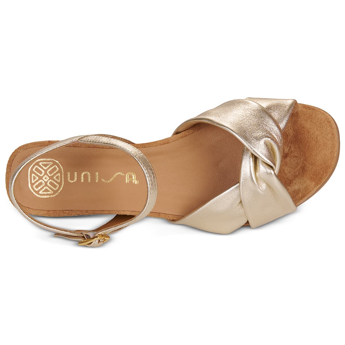 Women's Platforms Unisa Gold