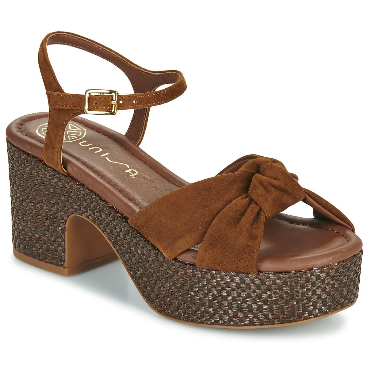 Women's Platforms Unisa Brown