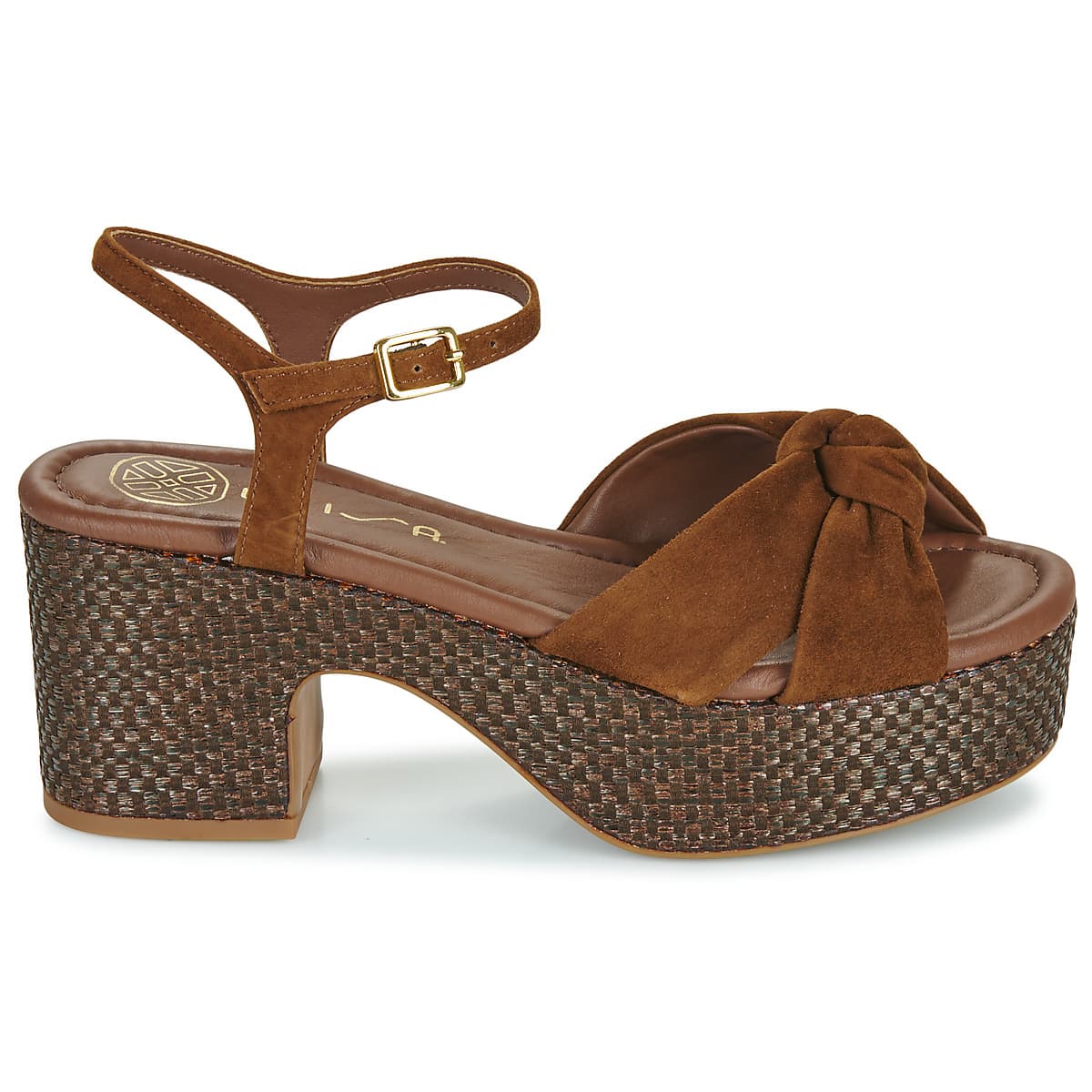 Women's Platforms Unisa Brown