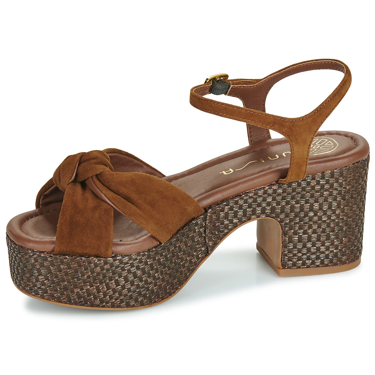Women's Platforms Unisa Brown