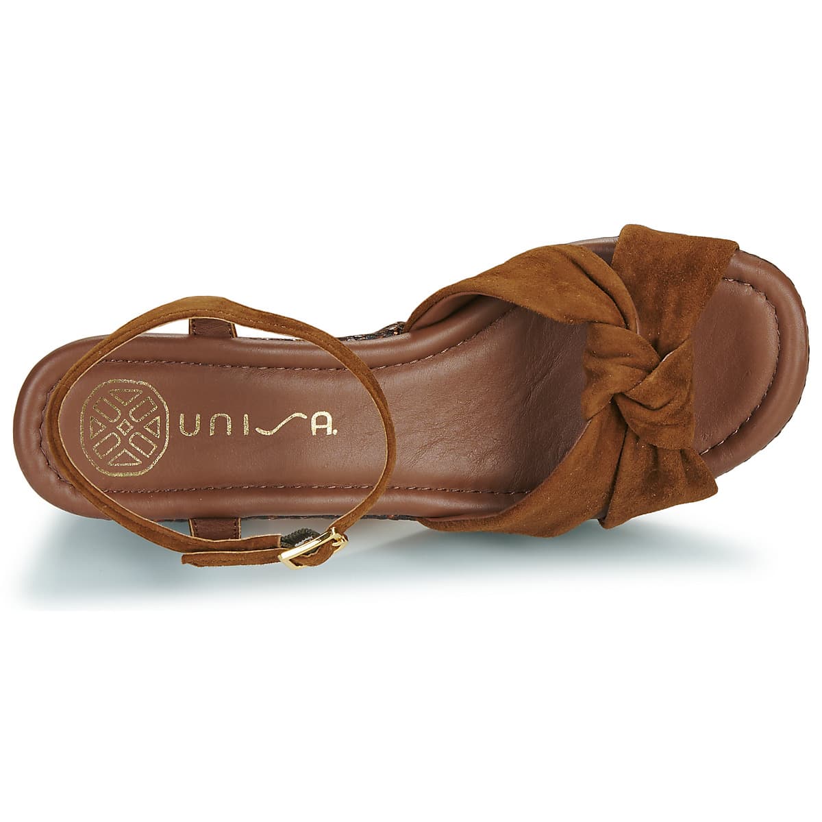 Women's Platforms Unisa Brown