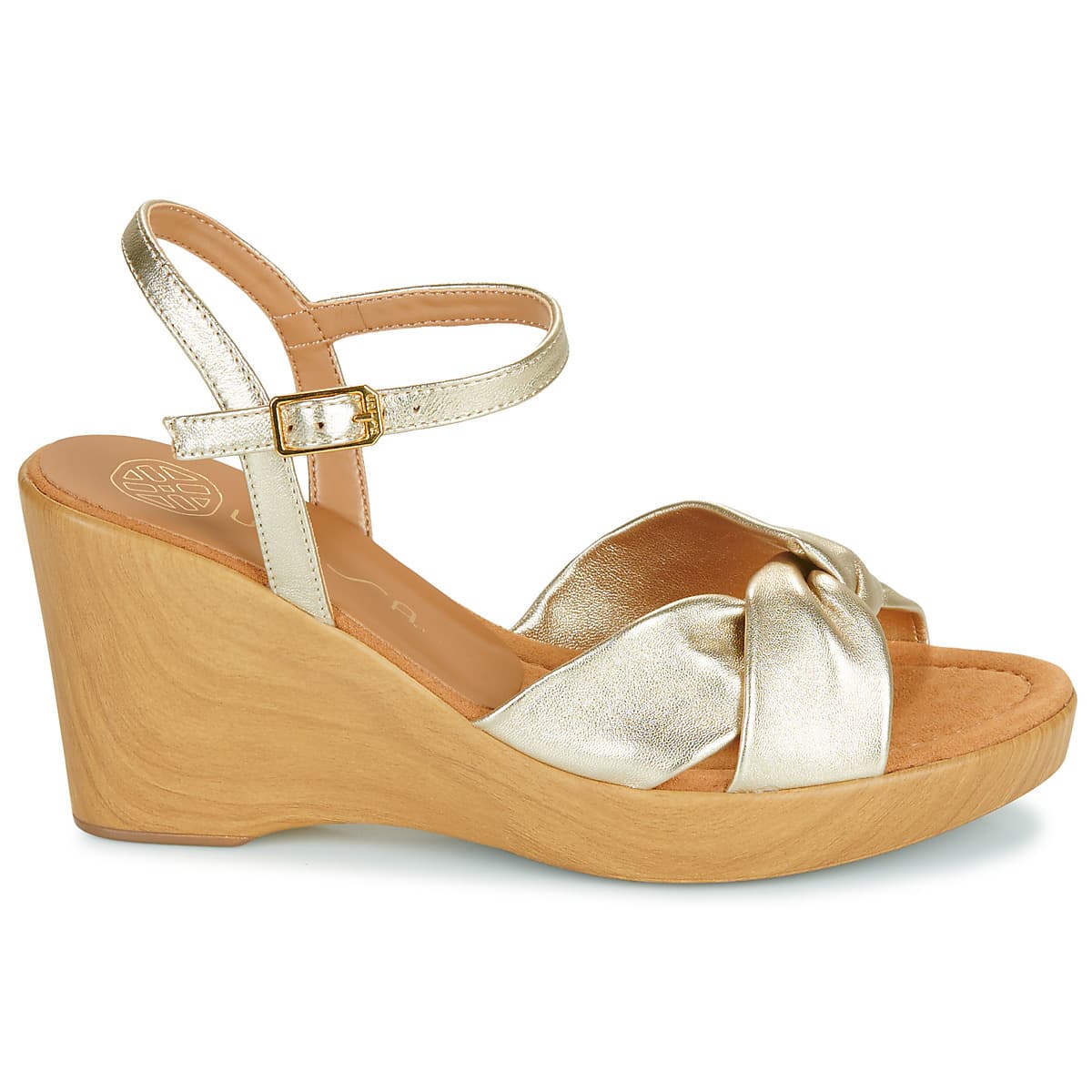 Women's Platforms Unisa Gold