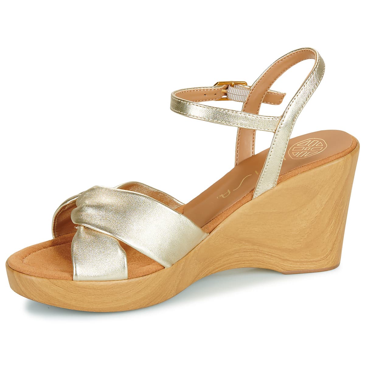 Women's Platforms Unisa Gold