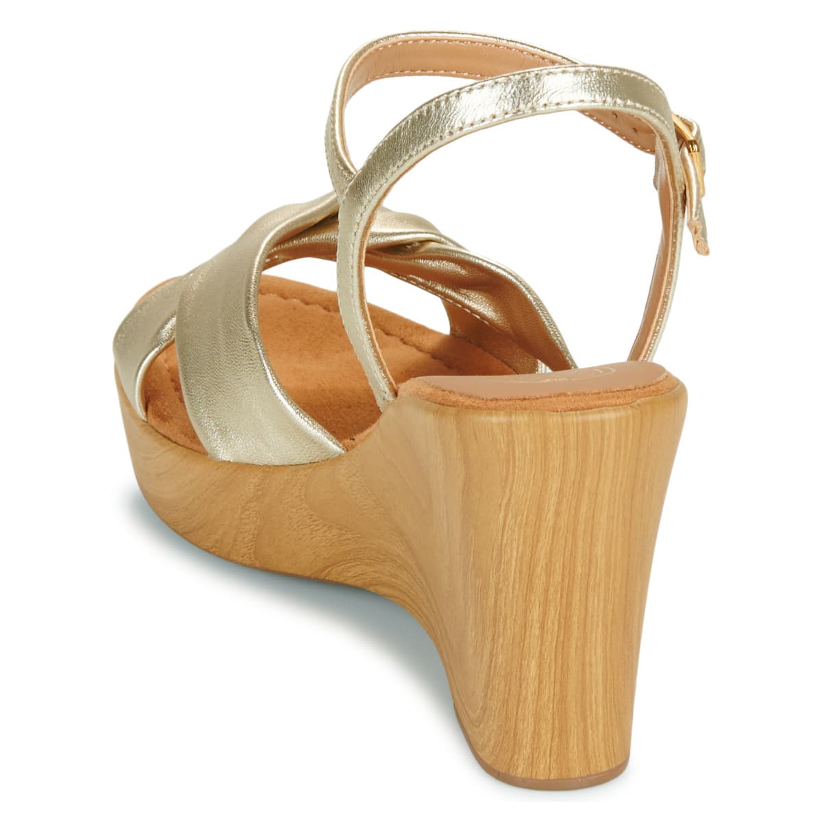Women's Platforms Unisa Gold