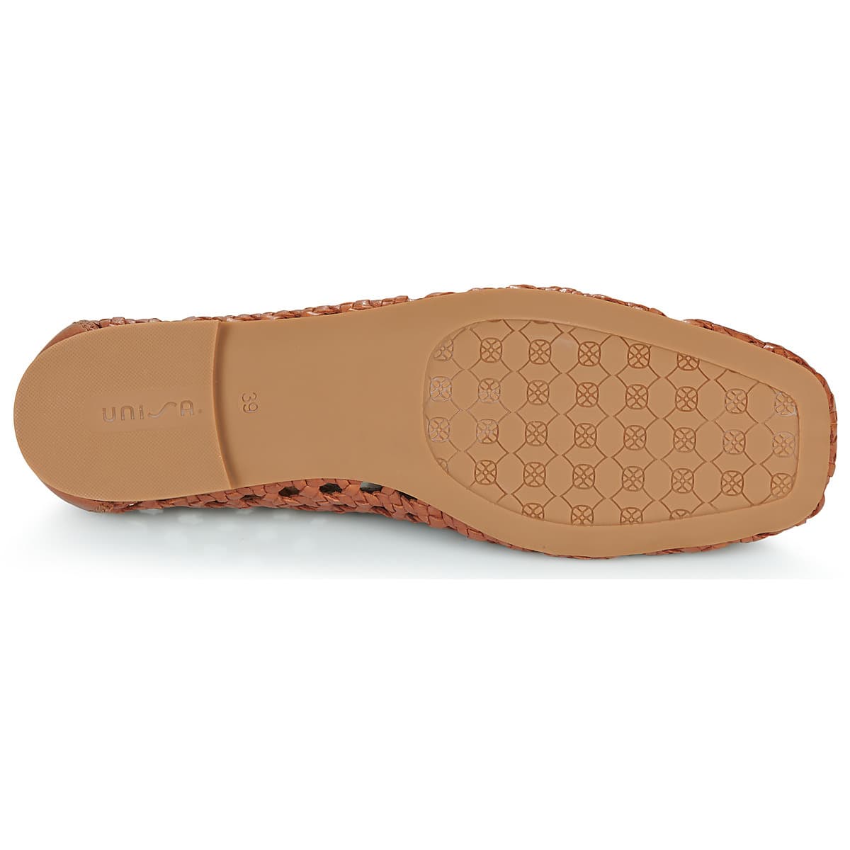 Women's Ballet Flats Unisa Brown