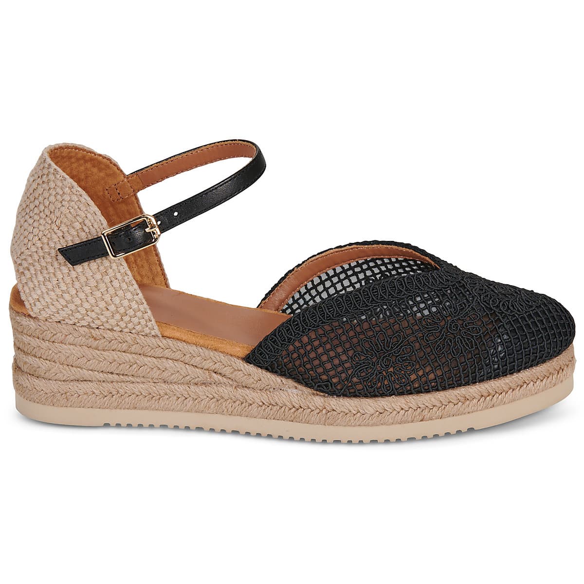Women's Espadrilles Unisa Black