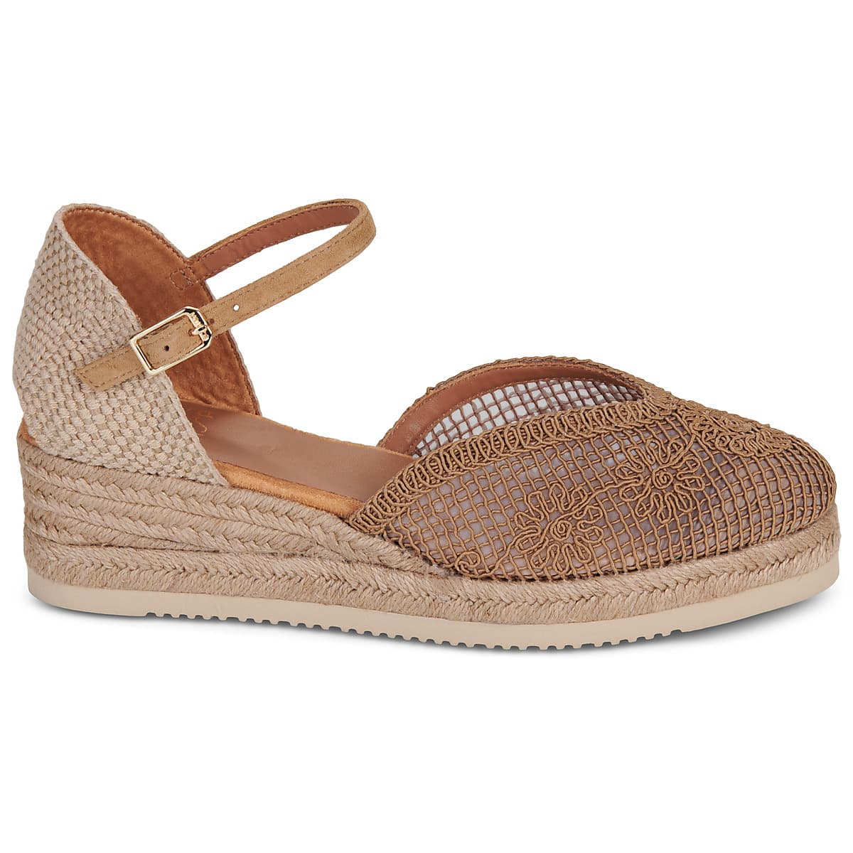 Women's Espadrilles Unisa Brown