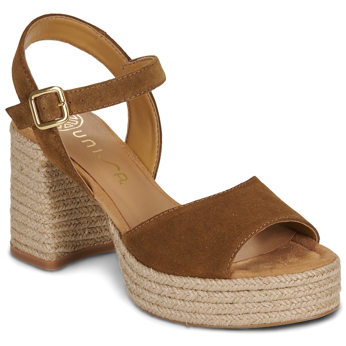 Women's Platforms Unisa Brown