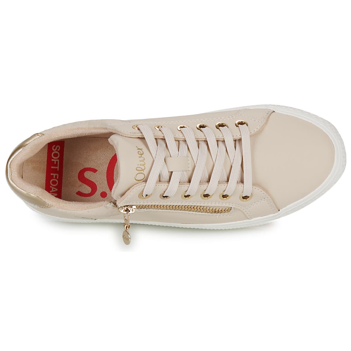 Women's Sneakers S.Oliver Beige