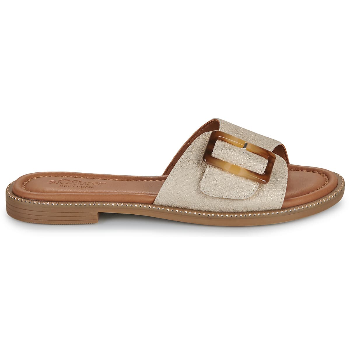 Women's Mules S.Oliver Beige