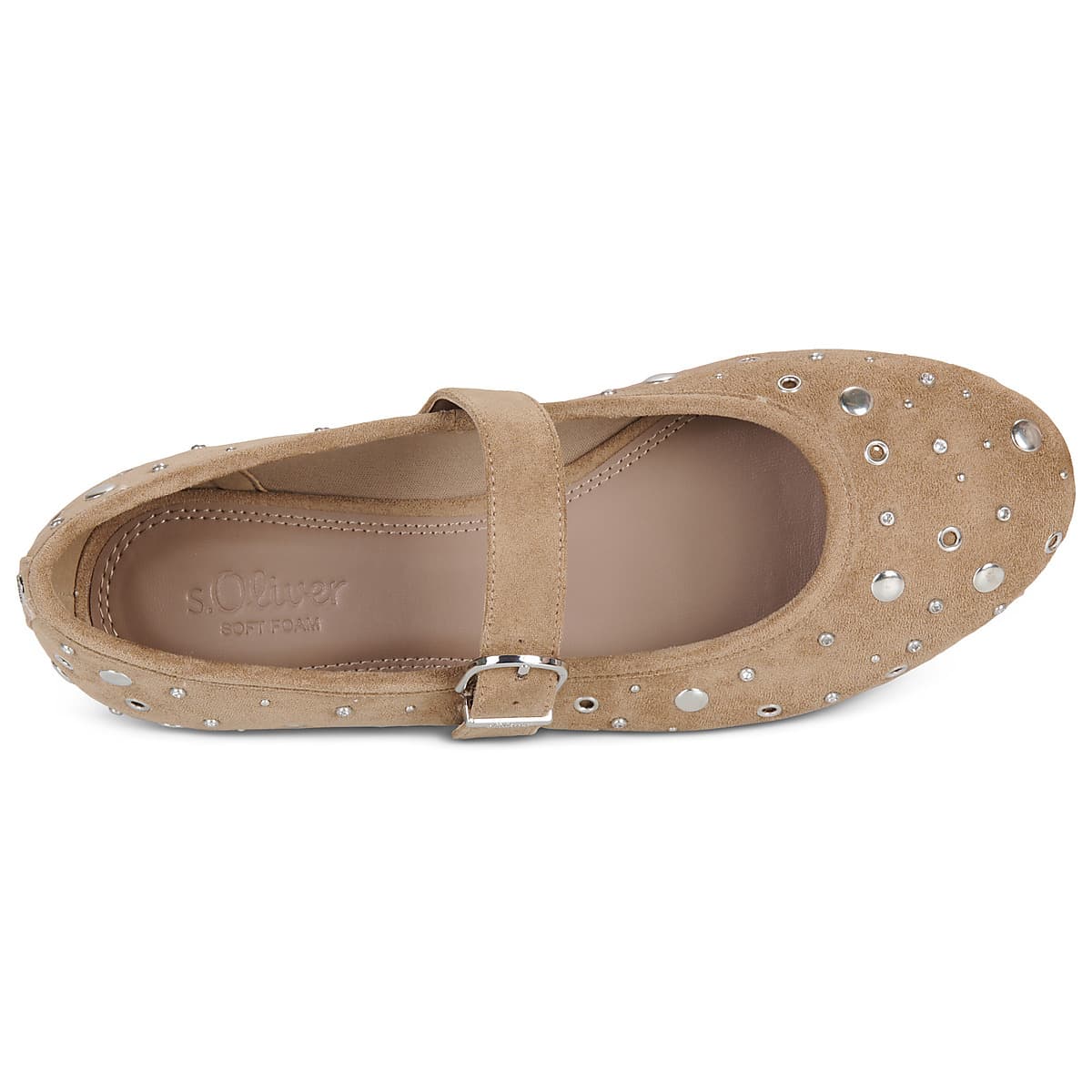Women's Ballet Flats S.Oliver Beige