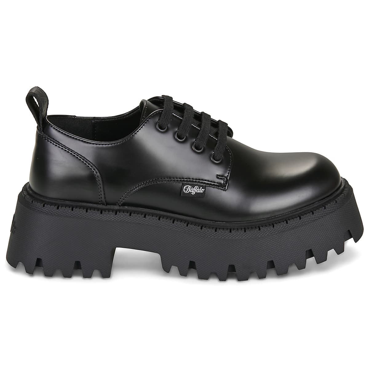 Women's Derby Shoes Buffalo Black