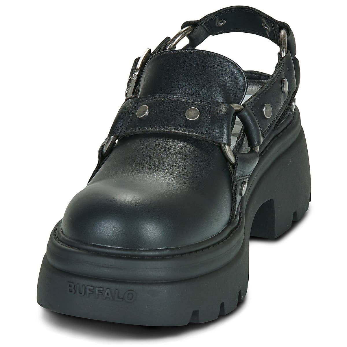 Women's Clogs Buffalo Black